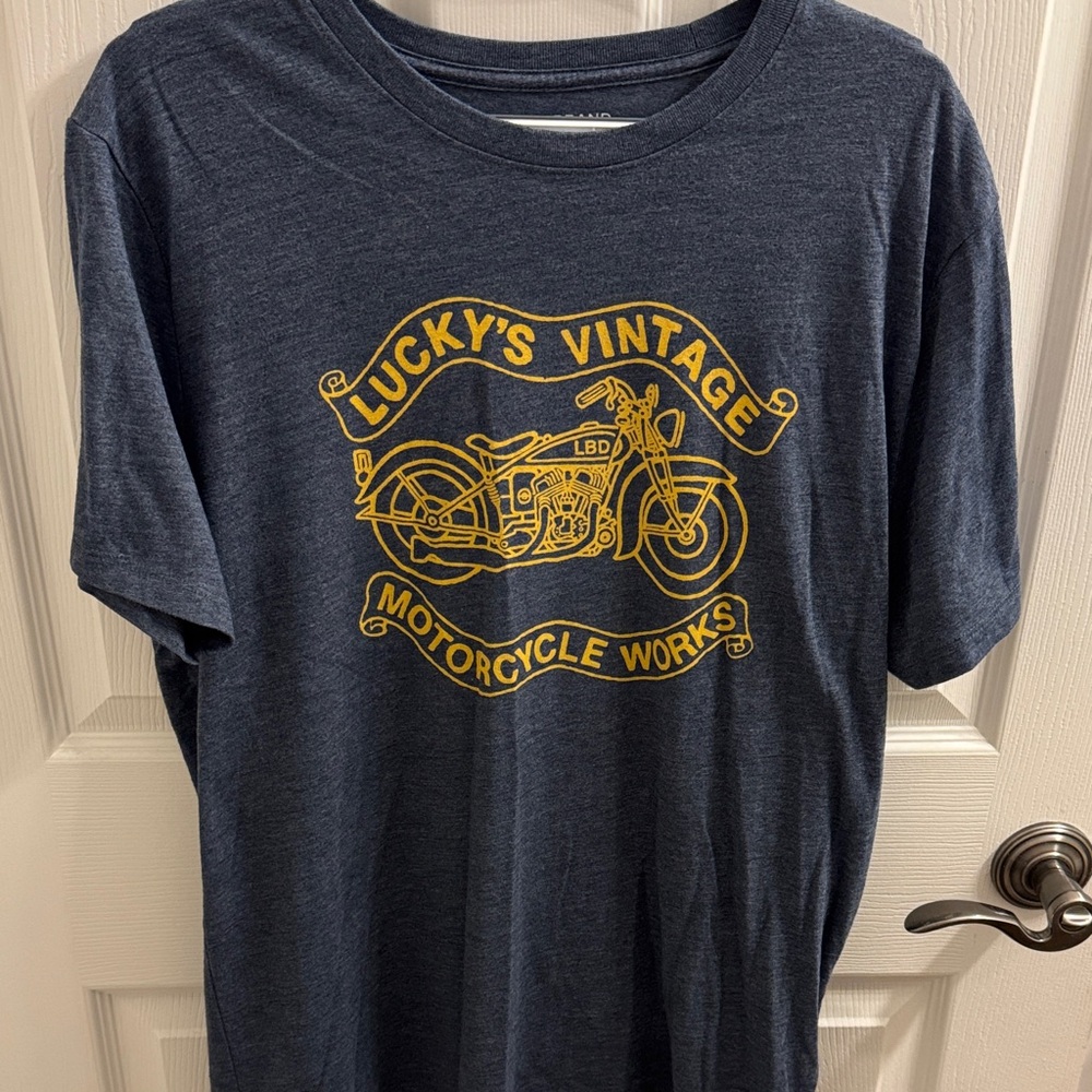 Lucky Brand Vintage Motorcycle Tee